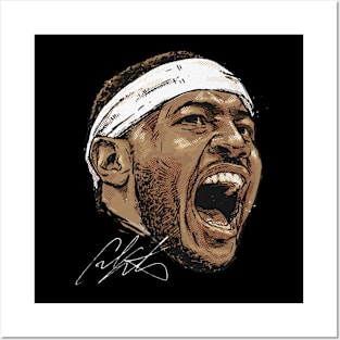 carmelo anthony scream Posters and Art